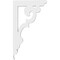 Ekena Millwork Preston Architectural Grade PVC Bracket, 5/8"W X 8"D X 14"H BKTP01X08X14PR - alternate 3